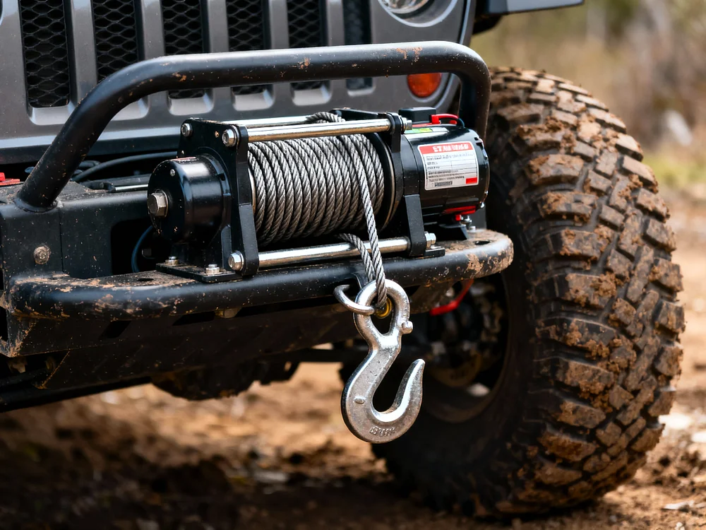 Wyciągarka samochodowa – elektryczna czy mechaniczna? Jaką wybrać?
